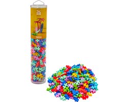 foto van Plus-Plus Tube tropical 240 delige bouwset - 4261 - Bouwspeelgoed - Constructiespeelgoed - Set met bouwstenen - Vanaf 5 jaar