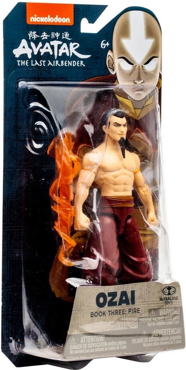 McFarlane Actionfigur Fire Lord Ozai – Avatar: Herr Der Elemente, Ca. 13 Cm Mit 10 Gelenken