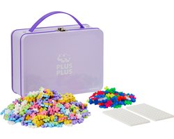 foto van Plus-Plus reiskoffer pastel 600 stuks