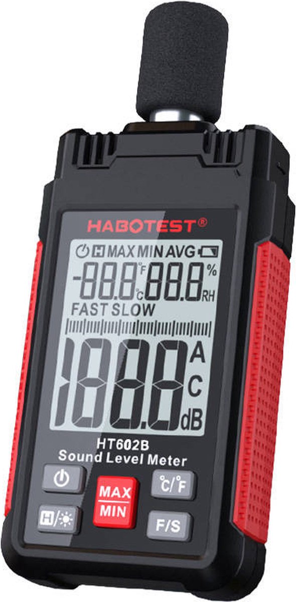 Habotest Digitale decibelmeter HT602B - HABOTEST