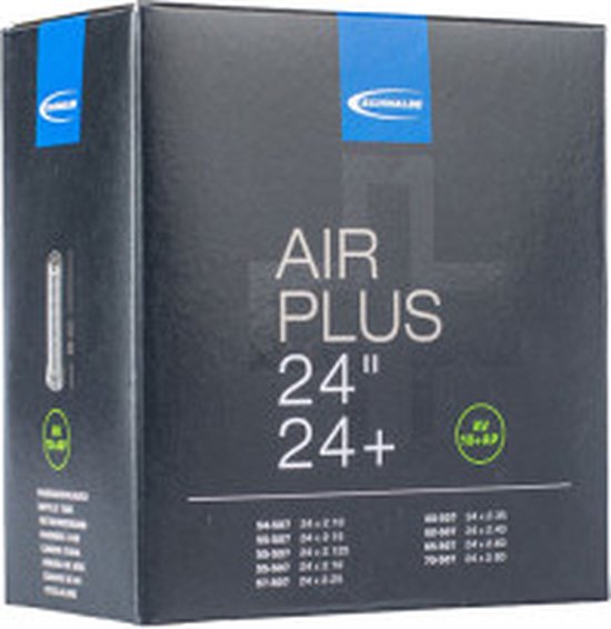 Schwalbe Air Plus Binnenband 10+ap 24 X 2.10/2.80 (54/70-507) Av 40 Mm