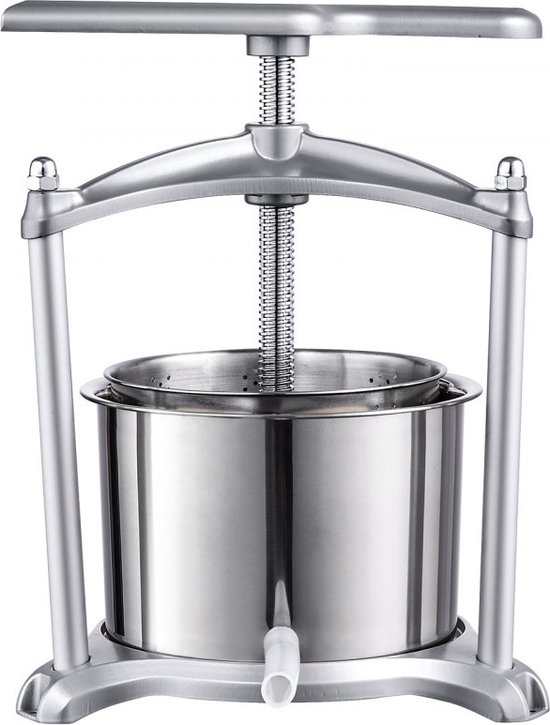 14 Liter Appelpers Spindel Fruitpers Appelpers 14 Liter Roestvrij 