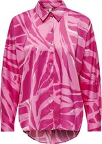 Only Blouse Onlserina L/s Loose Shirt Ptm 15315491 Begonia Pink Dames Maat - XS