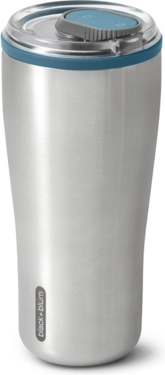 Black+Blum RVS Thermosbeker - 600ml - Blauw
