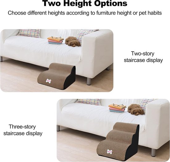 Escaliers pour chiens pour lit et canapé, escaliers pour animaux de compagnie, escaliers pour chiens