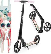 HyperMotion VIBE-scooter met twee wielen voor kinderen vanaf 7 jaar en jeugd, maximale belasting tot 100 kg, aluminium, opvouwbaar, verstelbare stuurhoogte, ABEC-7 lagers, 200 mm wielen
