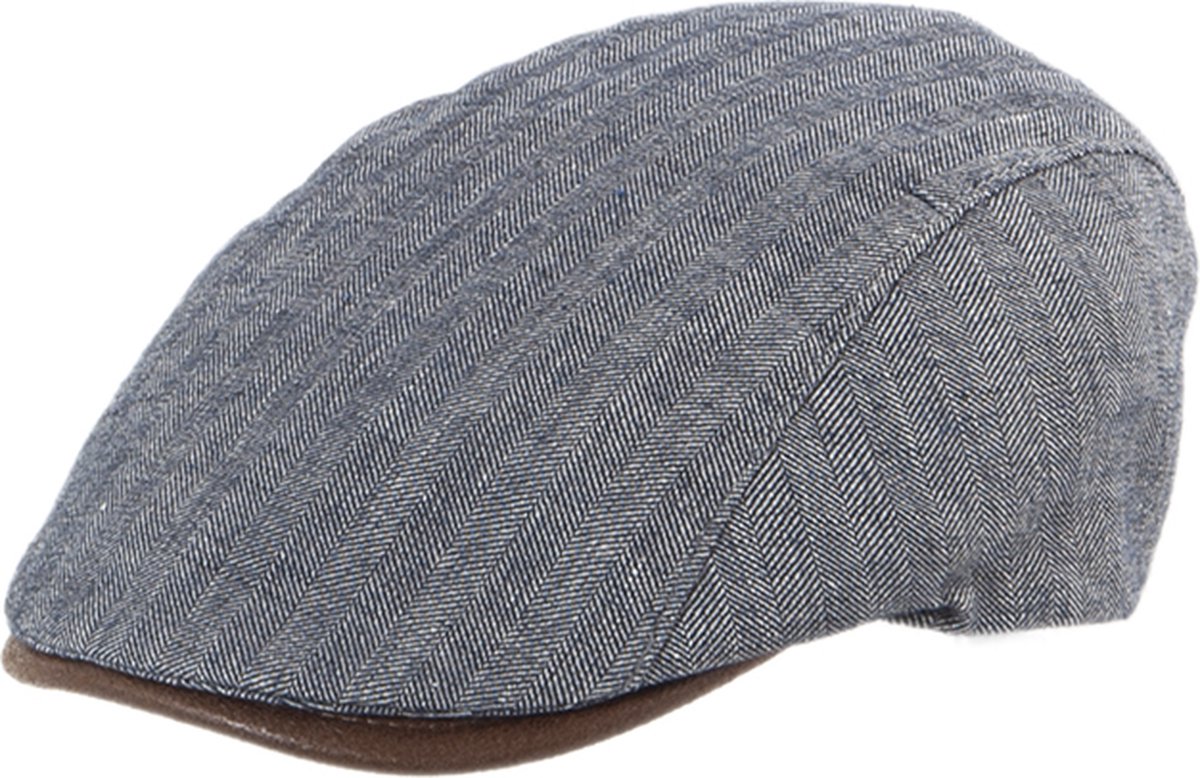 Heren Flatcap Grijs Faustmann Mt 59
