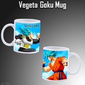 Vegeta and Goku Mug Printed Dragon Ball Mug Dragon Ball Super
