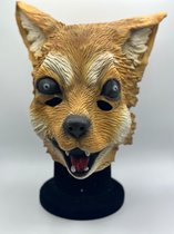 Masque de Vossen - masque en latex renard - Ruse comme masque de renard - masque de carnaval renard - Masque de tête Fursuit