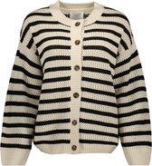 SisterS point Vest Hava Stripe Ca 17126 Bamboo/black Dames Maat - L