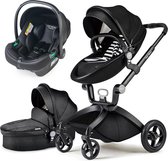 Hot Mom3 In 1 Kinderwagen-kinderwagen 3 in 1 incl autostoel -Voor Pasgeboren Baby- 0-22kg-Model F22