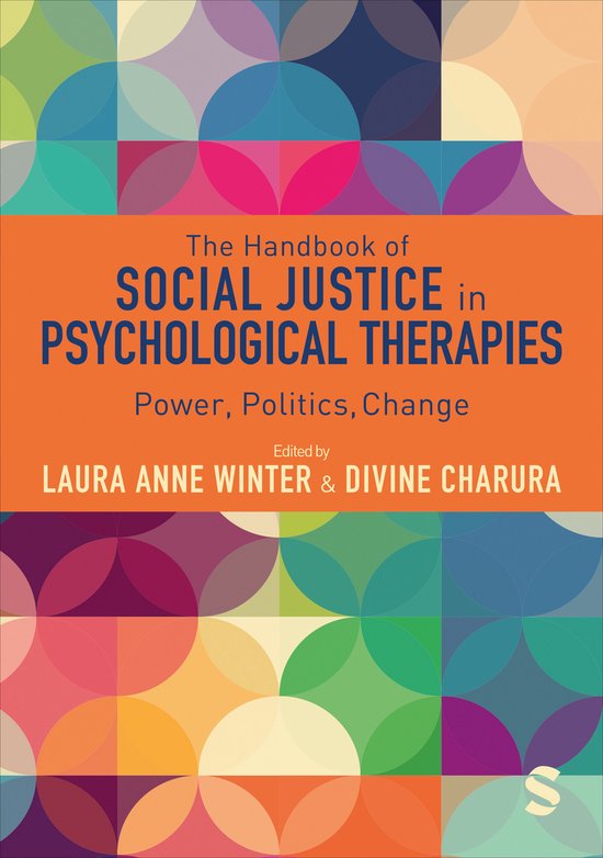 The Handbook of Social Justice in Psychological Therapies - cover