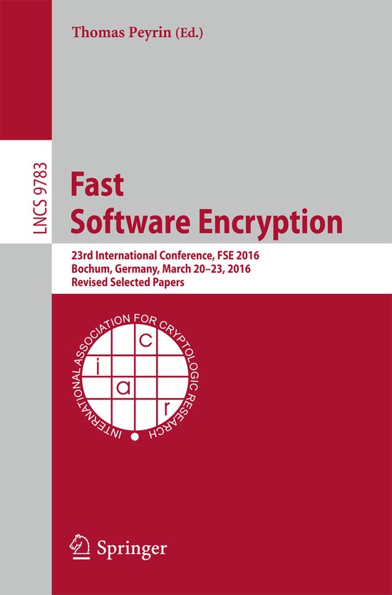 Fast Software Encryption