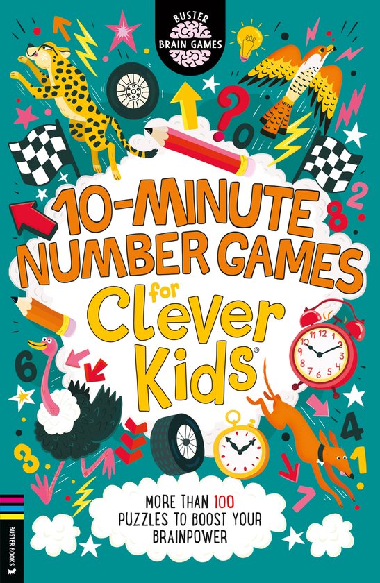 Buster Brain Games- 10-Minute Number Games for Clever Kids® - cover
