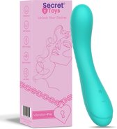 Secret Toys® Vibrator - Vibrators voor Vrouwen - Clitoris Stimulator - Dildo - Erotiek - Sex Toys voor Vrouwen en Koppels - 10 Standen - Waterdicht - Fluisterstil & Discreet