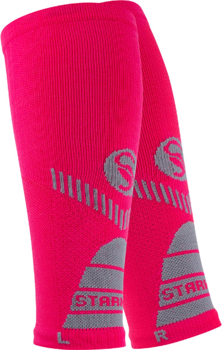 Kuit Compressie - Calf Sleeves - Roze- Maat L