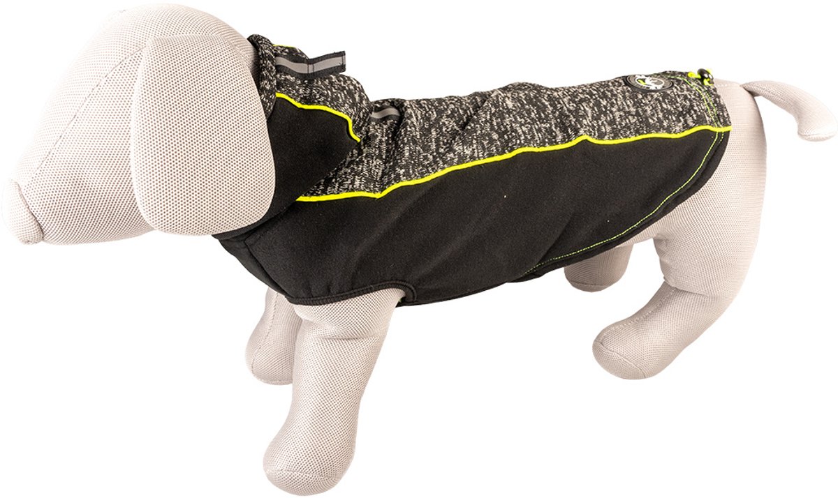 Duvo+ Hondensweater Sporty Zwart XL - 70CM