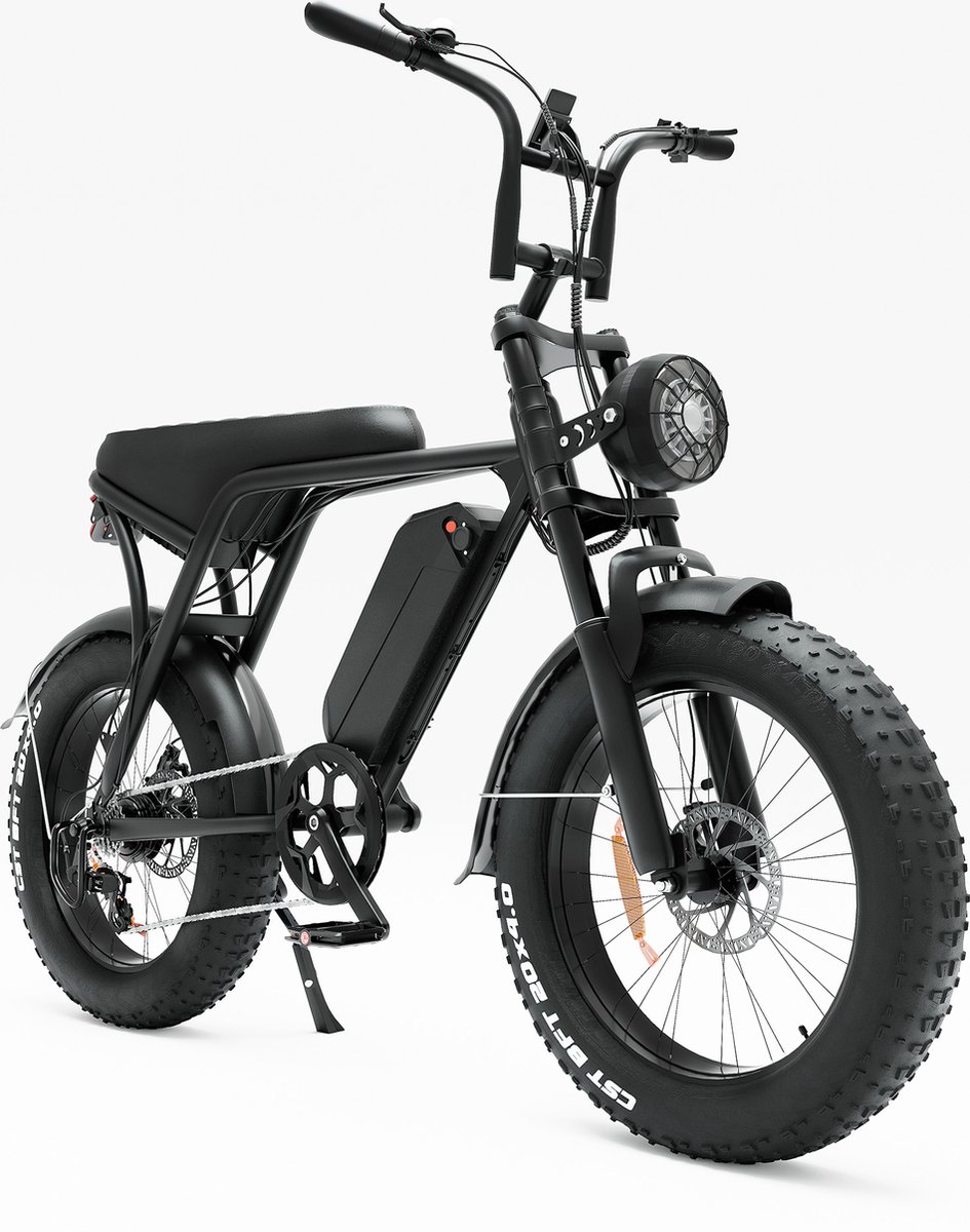 Ouxi v8 Fatbike Elektrische Fatbikes - Elektrische Fiets - E Bike - Zwart