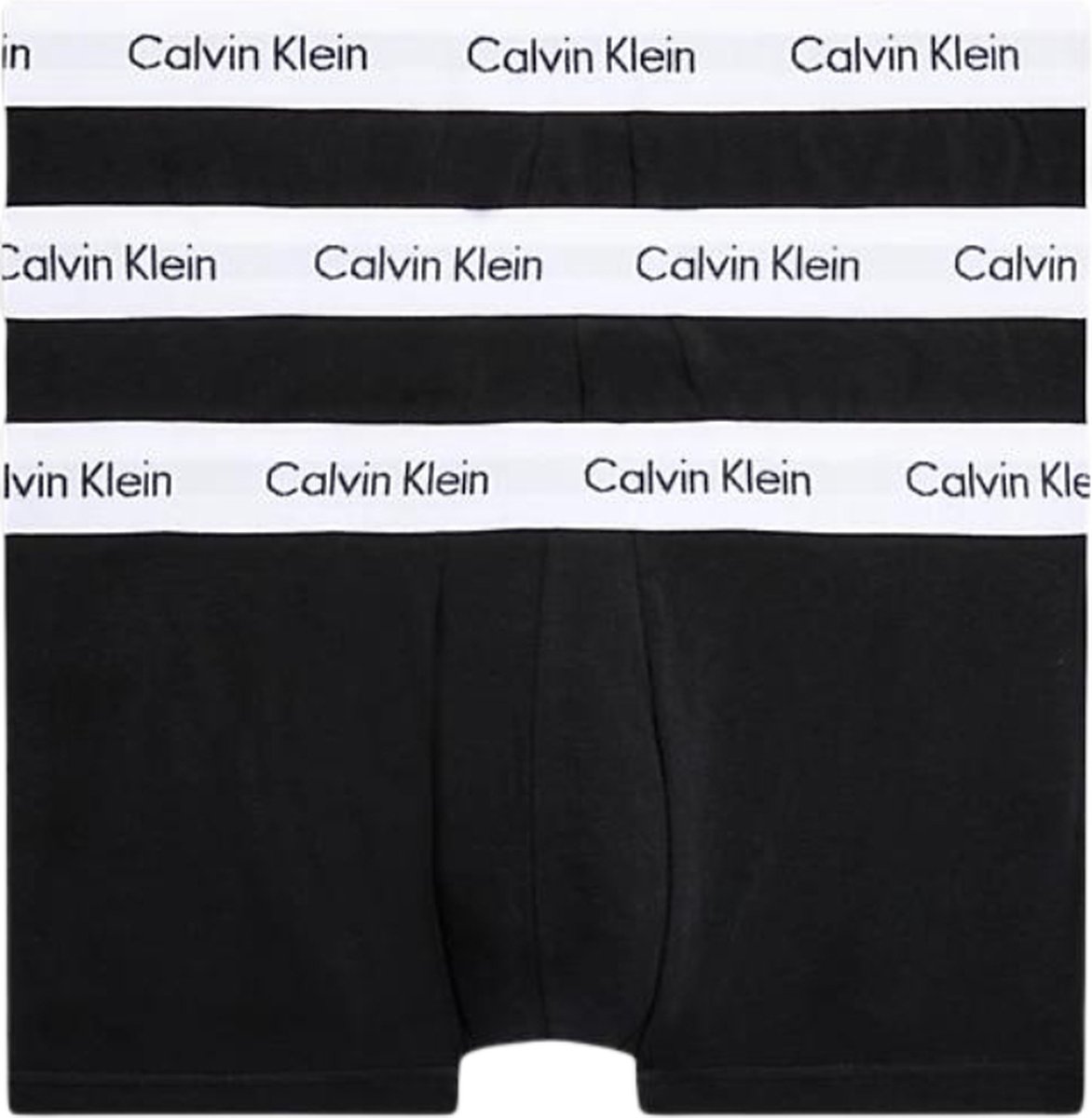 Calvin Klein Boxershorts - Heren - 3-pack - Zwart - Maat L - Calvin Klein