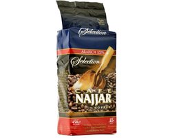 Najjar Gemalen Arabische Koffie (Zonder Kardemom) 450 Gram (Blauw)