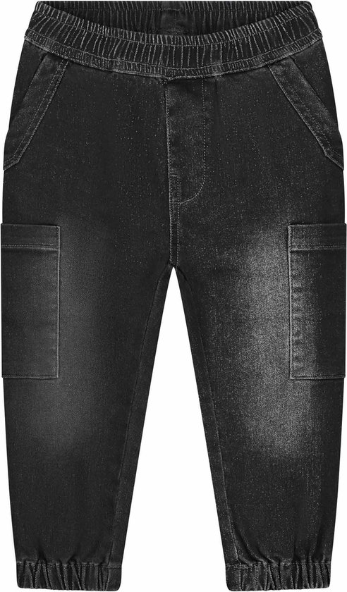 Prénatal baby broek - Jongens - Dark Grey Denim - Maat 68