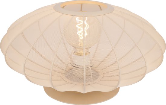 Lucide CORINA - Lampe à poser - Ø 40 cm - 1xE27 - Beige