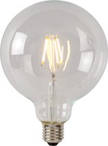 Lucide G95 Classe A - Lampe à filament - Ø 9,5 cm - LED - E27 - 1x7W 2700K - Transparent