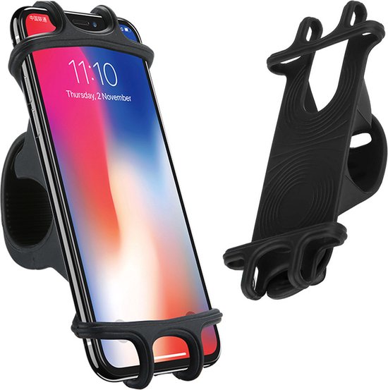 Foto: Universele fiets telefoonhouder phone holder babywagen smartphone houder