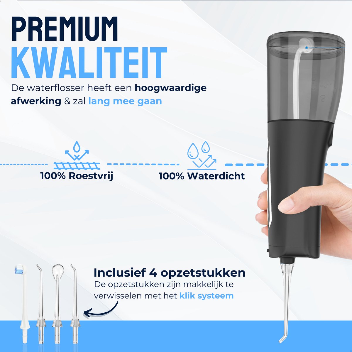 BELLAVITA Waterflosser - Draadloos thumbnail 6