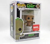 Funko Pop! Marvel: I Am Groot - Groot (w/ Cracked Pot) #1055 - Marvel Collectors Corps Exclusive (7.5/10)