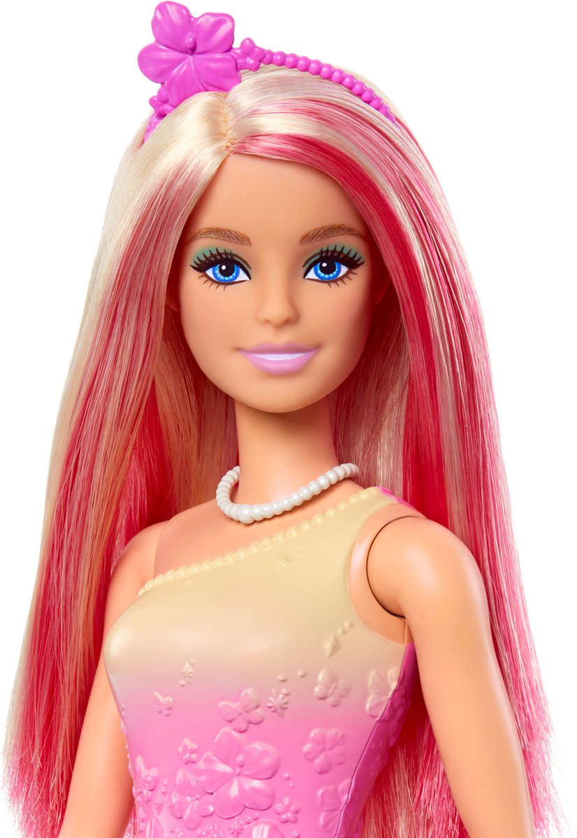 Barbie Zeemeerminpop met Roze Haar - Barbiepop — afbeelding 4