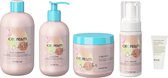 Inebrya - Ice Cream Curl Shampoo 300ML + Curl One 200ML + Curl Mask 500ML + Curl Mousse 150ML + Gratis Evo Travel Size
