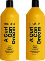 Matrix - Total Results - A Curl Can Dream - Shampooing 1000 ml + Masque 1000 ml - pack économique - 2 x 1000 ml