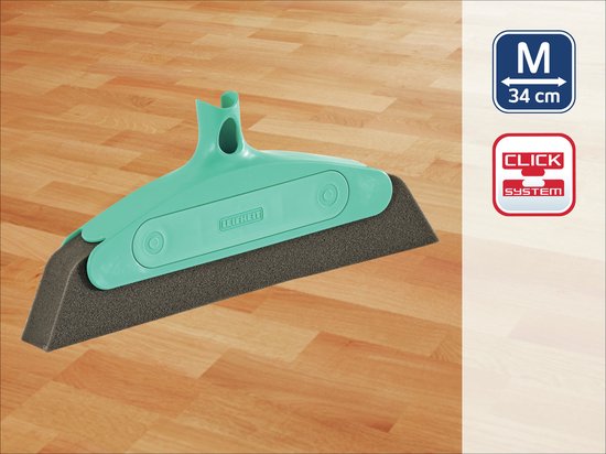 Leifheit schuimbezemkop - 34 cm wisbreedte - Click System van Leifheit — afbeelding 4