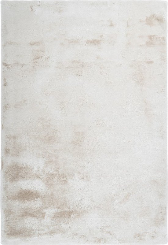 Emotion | Hoogpolig Vloerkleed | Cream | Hoogwaardige Kwaliteit | 60x110 cm