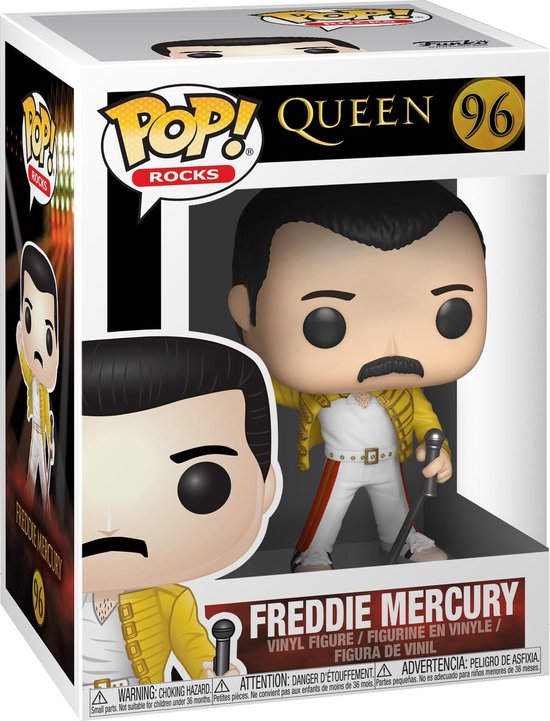 Funko Pop! Queen Freddie Mercury Wembley 1986 – #96