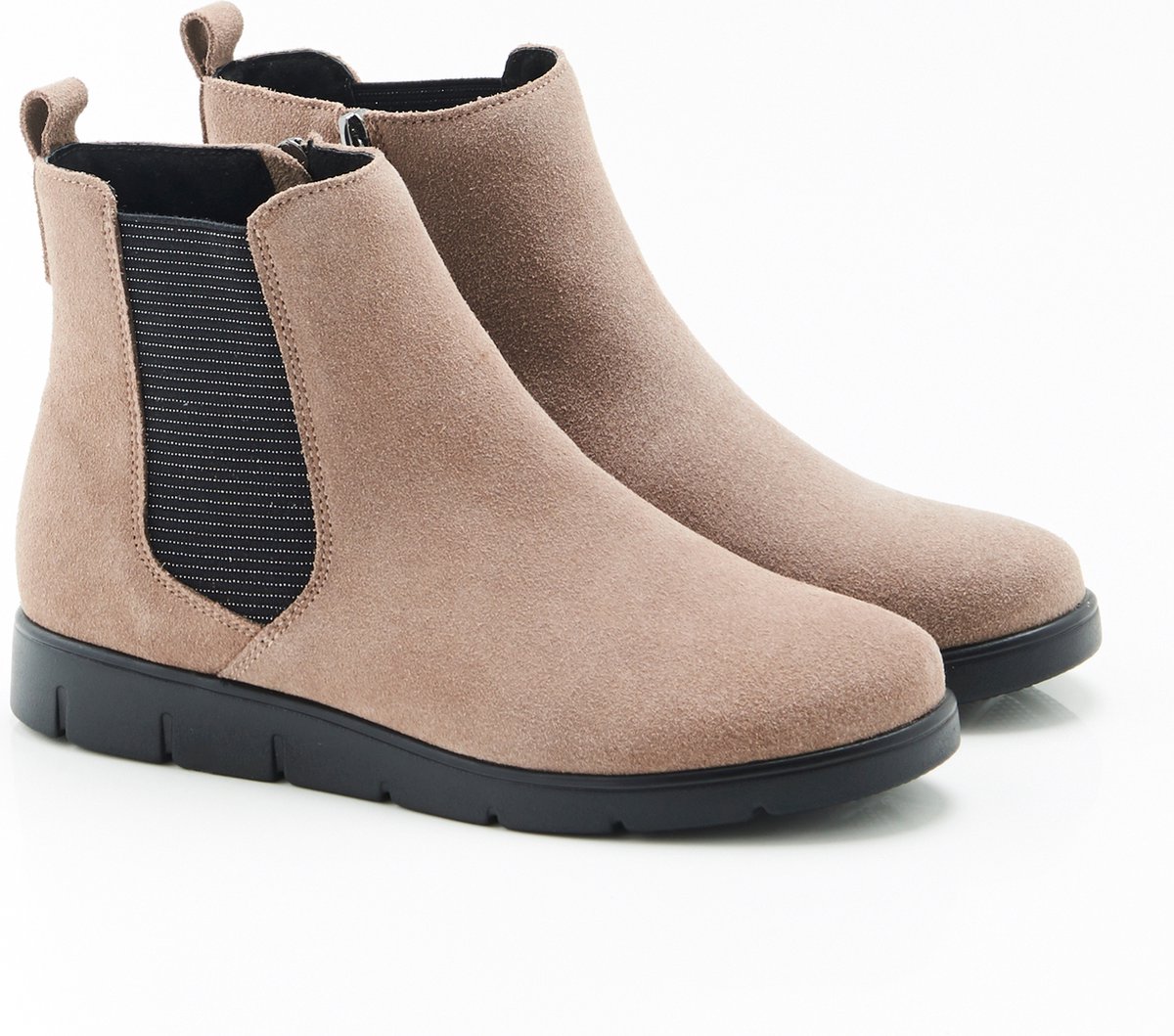 Damart Chelsea boots glanzend Amortyl Vrouwen Bruin