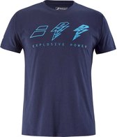 Babolat Drive T-shirt tennis padel blauw XL