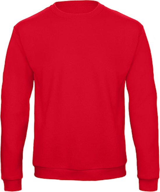 Sweater 'ID.202' met ronde hals B&C Collectie maat L Red