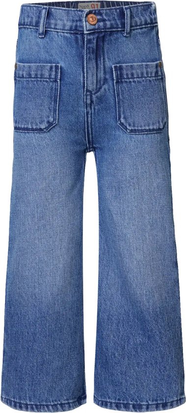 Noppies Girls Denim Pants Edwardsville Meisjes Jeans - Medium Blue Wash - Maat 128