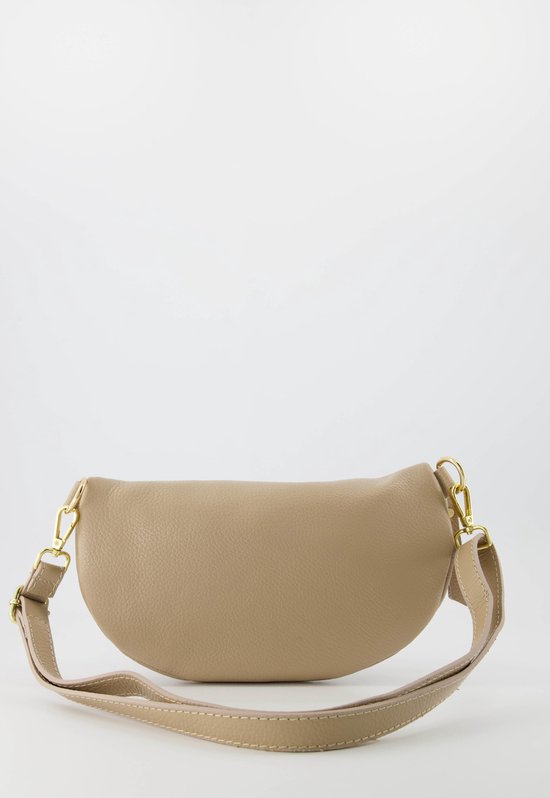 DRAKENSBERG Leren Heuptas 'Mel' voor Dames en Heren - Vintage Design, 2L, Zwart - L, Eén Maat, Schoudertas