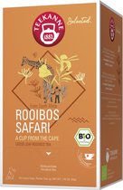 Teekanne - Rooibos Safari - biologisch - kruidenthee - 200 luxe piramidezakjes - geschikt voor horeca en kantoor - 8 doosjes