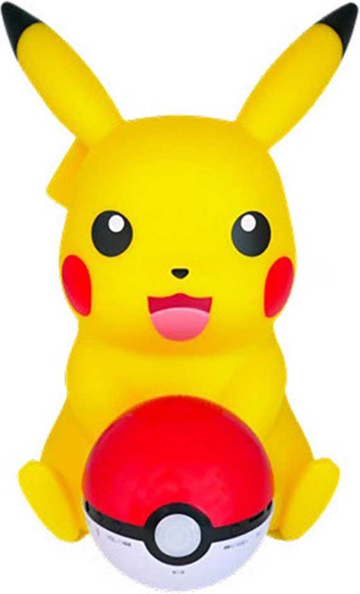 Teknofun Pokémon Pikachu - Bluetooth speaker met LED lamp - 35 cm