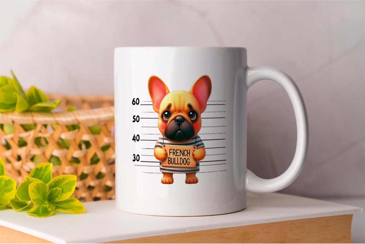 Mok French Bulldog - dogs - gift - cadeau - puppies - puppylove - doglover - doggy - honden - puppyliefde - mijnhond - hondenliefde - hondenwereld