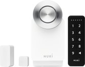 Nuki Smart Lock 4.0 Pro Wit + Keypad 1.0 + Door Sensor | Toegang met app en pincode