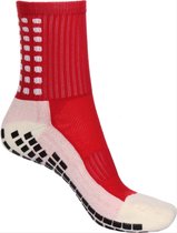 CHPN - Gripsokken - Anti-slip sokken - Sportsokken - Rood - 1 paar - Sport sokken - Ondersteunende sokken - Maat 39/45