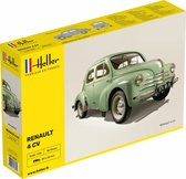 1:24 Heller 80762 Renault 4 CV Car Plastic Modelbouwpakket