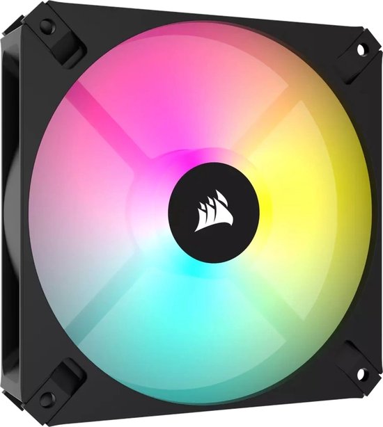 Corsair iCUE AR120 RGB PWM Fan - Zwart - Single Pack - 120mm