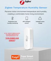 Tuya temperatuur en vochtigheidssensor - zigbee - humidity