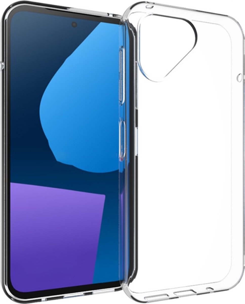 TPU Back Cover Hoesje voor de Fairphone 5 Transparant
